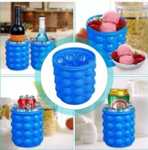Silicone Ice Cube Maker Genie With Box