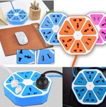 Hexagon Socket with 4USB