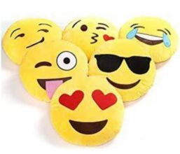 Smiley emoji fancy pillow set of 6