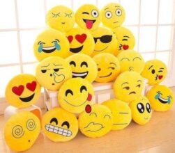 Smiley emoji fancy pillow set of 6