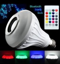 Bluetooth led music colorful bulb with remote