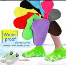 Silicone anti slip reusable shoe cover