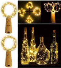 Led bottle decoration cork light multicolor