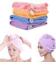 Magic hair wrap drying adsorbent towel