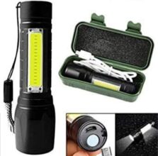 Mini rechargeable Zoom torch light imported quality
