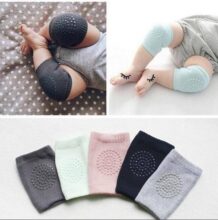 Baby anti slip knee pad for crawling set of 2