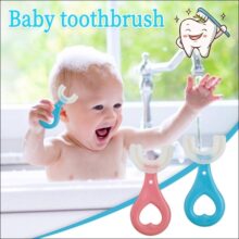 Silicone Toothbrush for Kids with U Shape