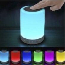 Led Touch Lemp Speaker with Bluetooth with box