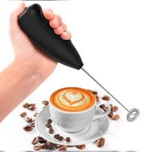 Milk frother handheld drink mixer multipurpose usess fine quality with box