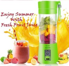 Electric Juicer 6 blade with usb rechargeable imported quality with box
