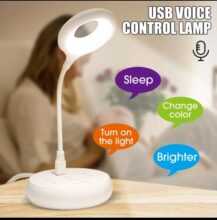 Amazing voice control reading light with usb