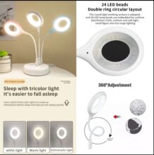 Amazing voice control reading light with usb
