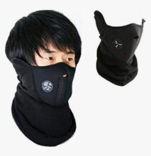 Full neck mask for dust protection