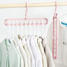 Magic folding hanger