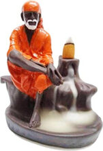 Sai Baba smoke fountain with incense