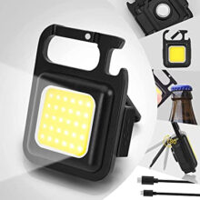 Imported Multifunction Keychain Led Light with Bottle Opener, Rechargeable