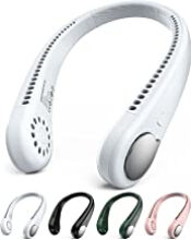 Imported Neck Fan, Rechargeable Hands Free Bladeless