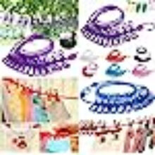 Unique Cloth Drying Rope with 12 Metal Clip heavy quality