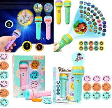 Amazing Projector Torch Light for Kids Education
