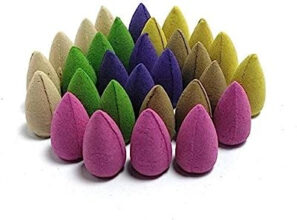 Fragrances Scented Smoke Backflow Incense Cones Set of 10