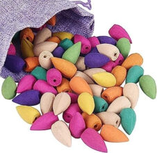 Fragrances Scented Smoke Backflow Incense Cones Set of 300