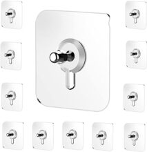 Amazing Self Adhesive Nails Wall Hooks Heavy Duty with Strong Screw