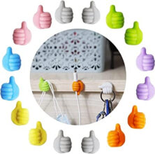Thumb Shape Hooks Multi functional set of 10