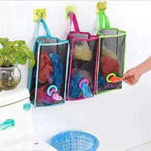 Kitchen Organizer Plastic Wall Hanging Garbage Bags Multipurpose Set of 3