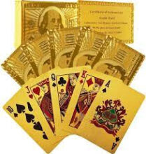 Amazing 24K Golden Playing Cards