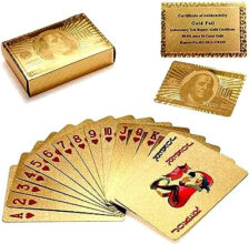 Amazing 24K Golden Playing Cards