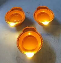 Water Sensor Eco-Friendly Led Diya set of 6