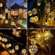 Fancy Metal Ball Lights for Decoration Premium Quality