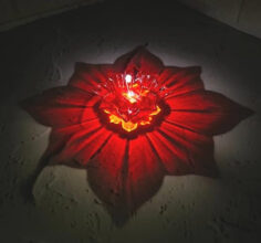 Amazing Reflection 2 in 1 Diya's Manual and Water Sensor