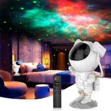 Amazing Astronaut Star Projector Night Light with Remote Big Size