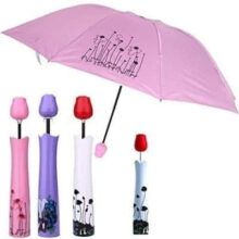 Portable rose flower shape umbrella ☂ heavy quality