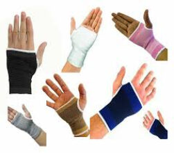 Palm Support Hand & Wrist Glove One Pair Heavy Quality