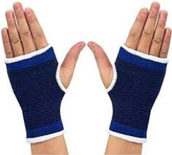 Palm Support Hand & Wrist Glove One Pair Heavy Quality