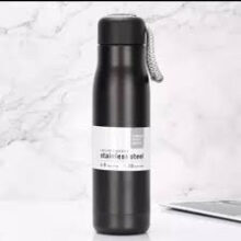 Amazing Stainless Steel Side Rope Sporty Water Bottle with BPA Free