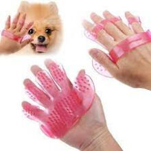Unique Pet Wash Brush Glove Cleaning and Massage Brush