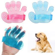 Unique Pet Wash Brush Glove Cleaning and Massage Brush