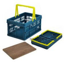 Collapsible Shopping Basket with Handles