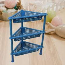 Triangle Storage Rack Shelf for Kitchen & Bathroom