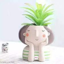 Stylish Pixie 🧚‍♀️ Doll Planter/Pots for Happy thinking mood
