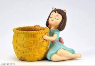 Decorative Terra Doll Planter (So caring Planteralla)