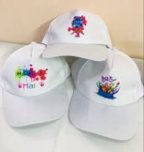 Holi Festival Cap With Print