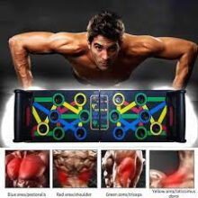 Foldable Pushup Board for Multipurpose Workout Heavy Quality