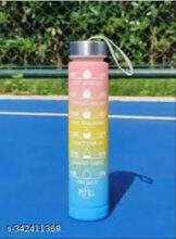 Portable Motivational Sport Water bottle with Time Marker 300ML