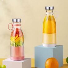 Imported portable USB rechargeable Juicer with box Set of 10