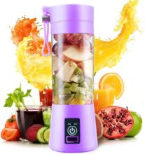Electric Juicer 6 blade with usb rechargeable imported quality with box