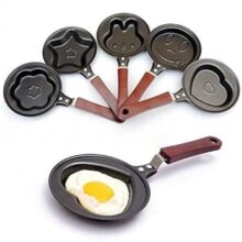 Cartoon Shape Mini Non-Stick Frying Pan mix design